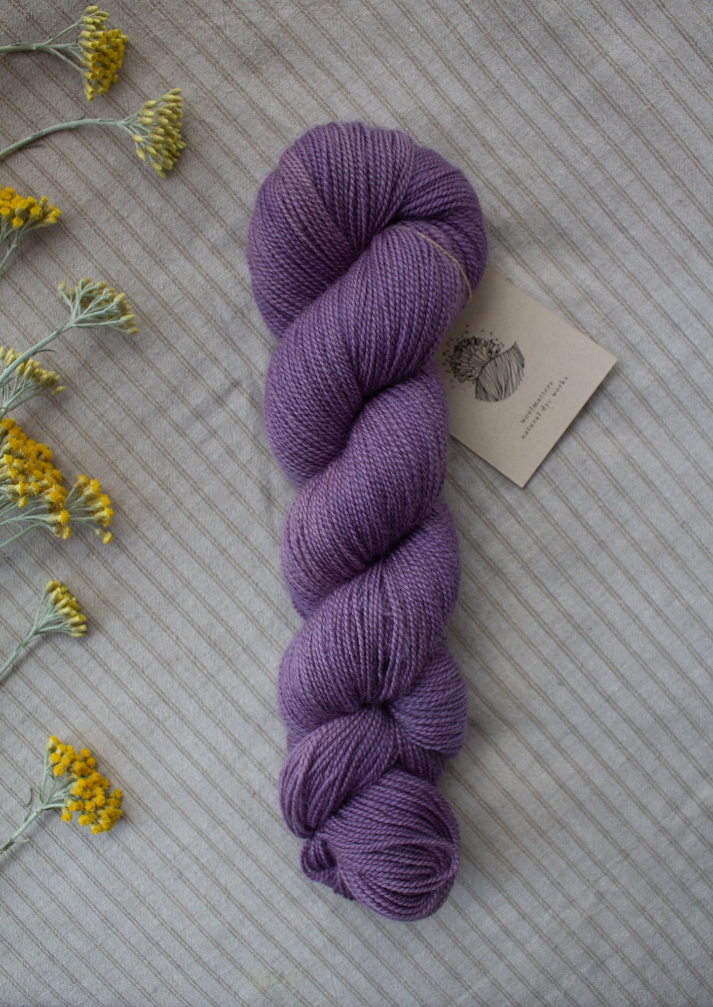 Woolmatters Corriedale Sock - Solid - 100g hank