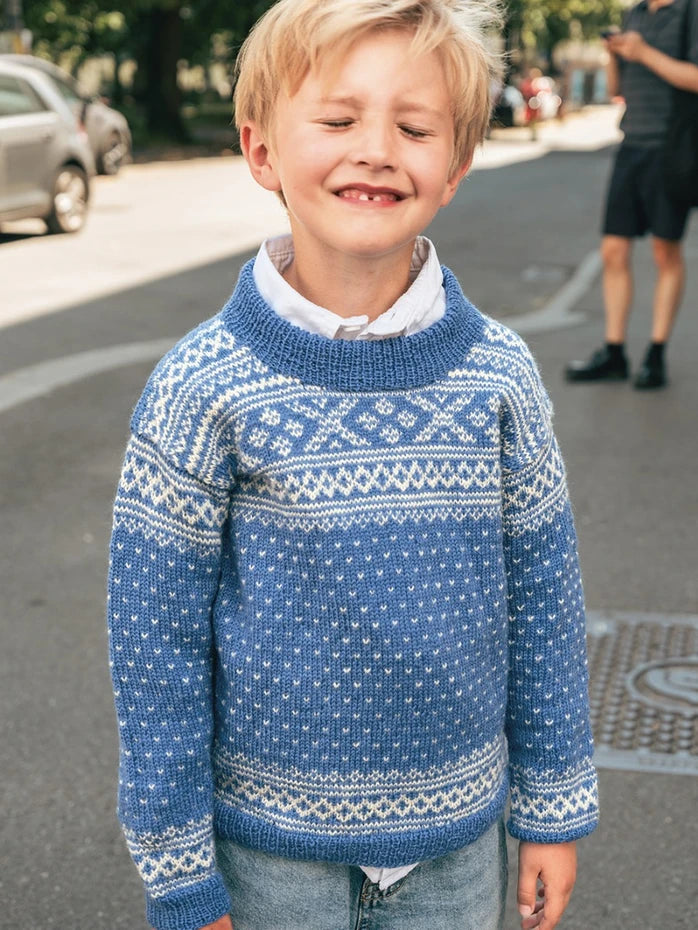 2509 No.04 Setesdal Junior | Sandnes Garn Single Printed Knitting Pattern