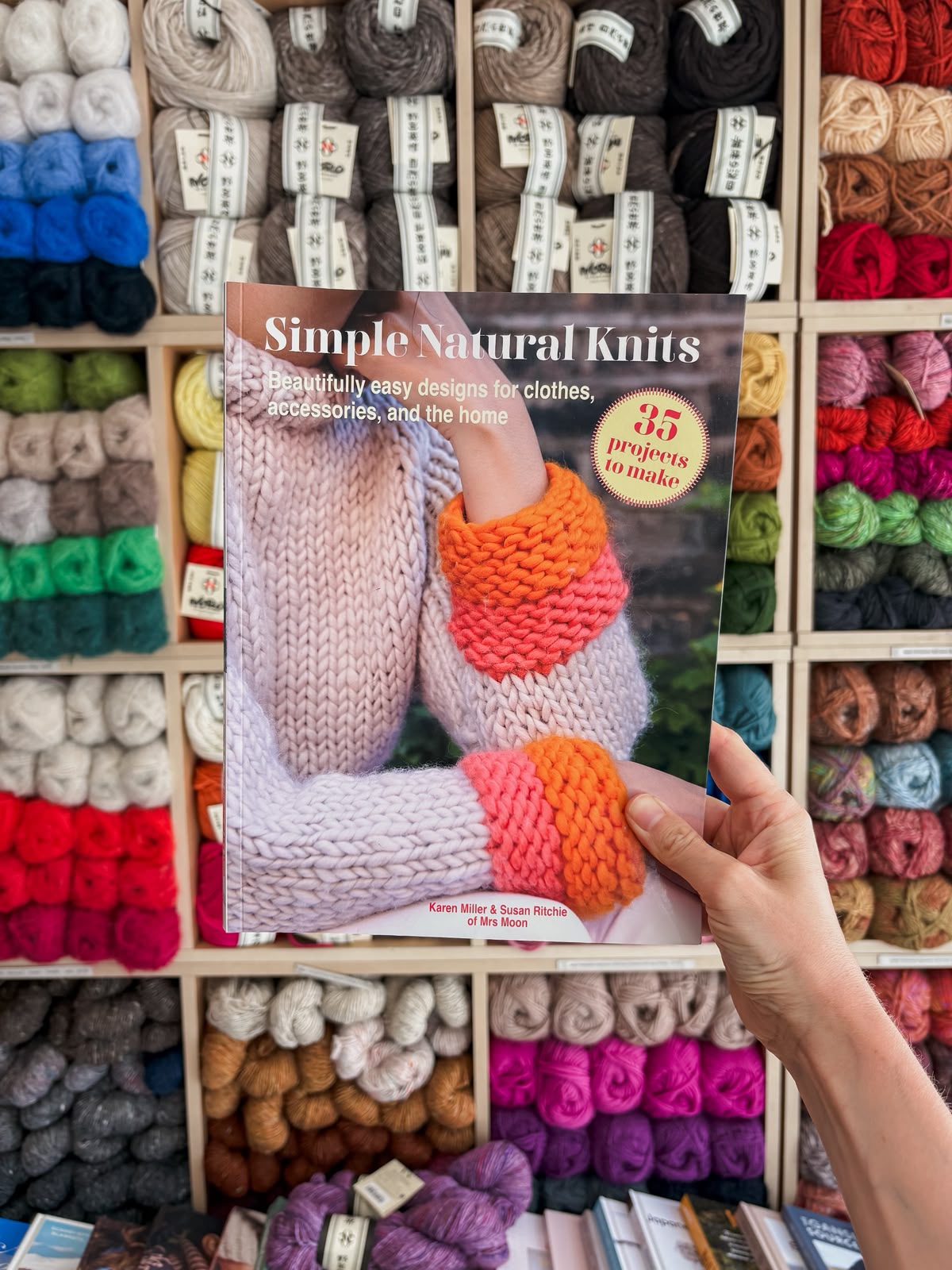 Simple Natural Knits | Karen Miller & Susan Ritchie of Mrs Moon