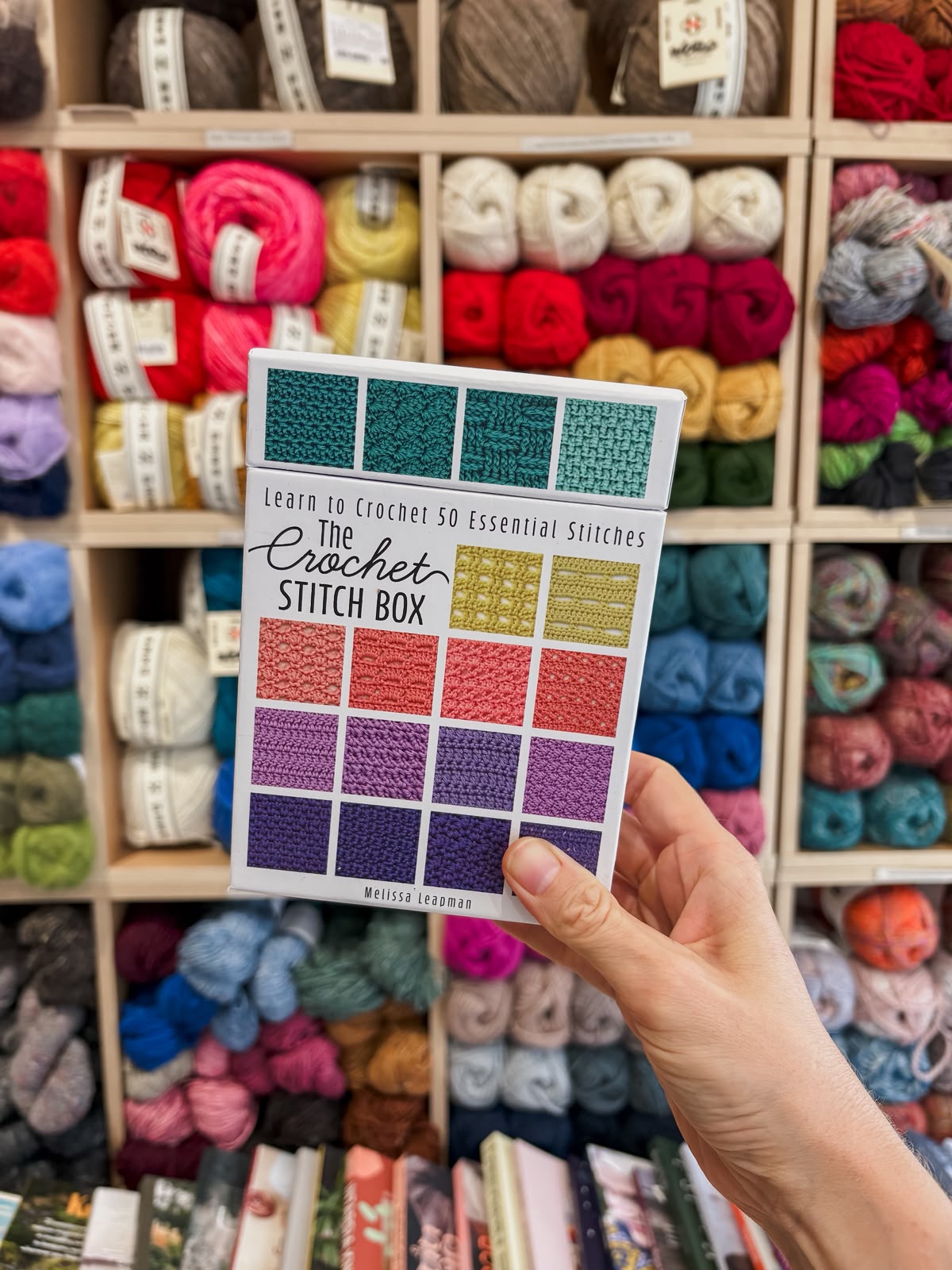 The Crochet Stitch Box | Melissa Leapman