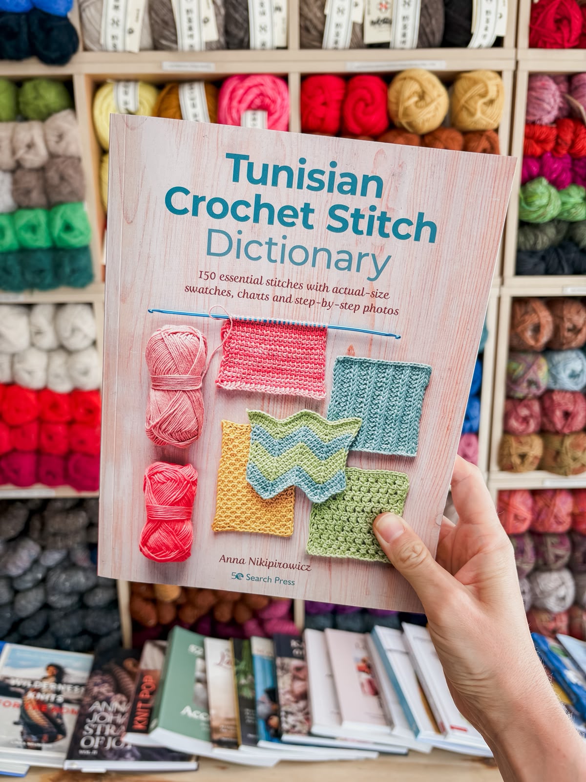 Tunisian Crochet Stitch Dictionary | Anna Nikipirowicz