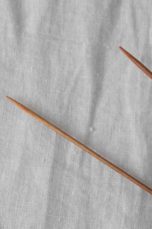 knitpro basix birch 60cm fixed circular knitting needle 1