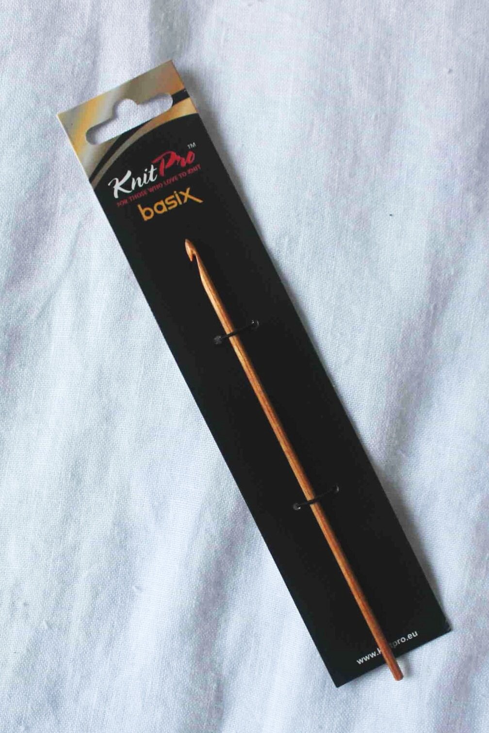 knitpro basix birch crochet hook 2