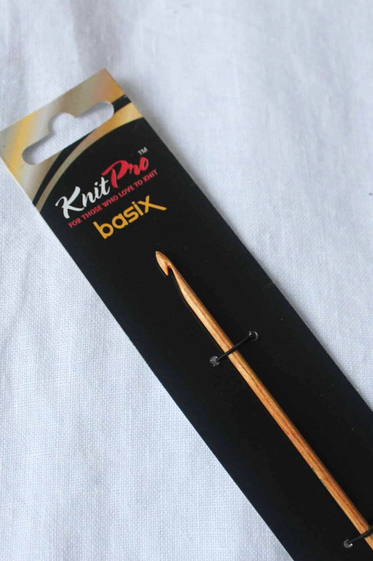 knitpro basix birch crochet hook 1