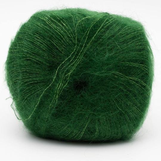 kremke silky kid yarn 25g bottle green #13-314