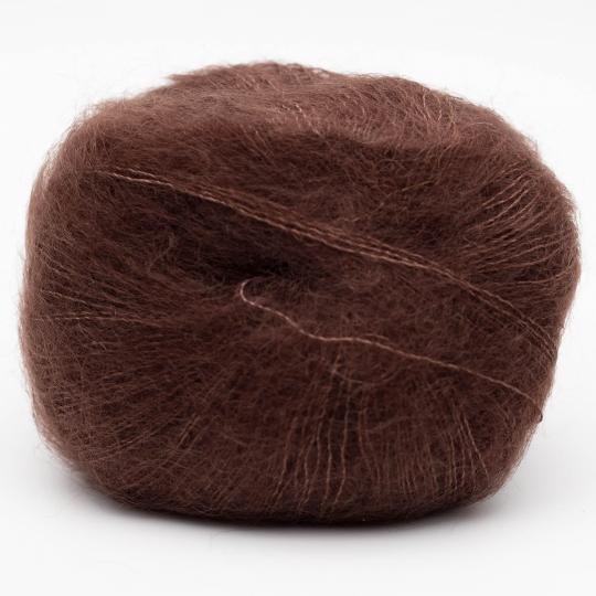 kremke silky kid yarn 25g dark chocolate #10-116