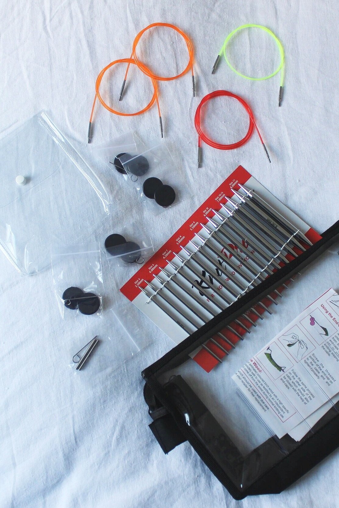 Deluxe Set - KnitPro Nova Metal Interchangeable Circular Needle Set
