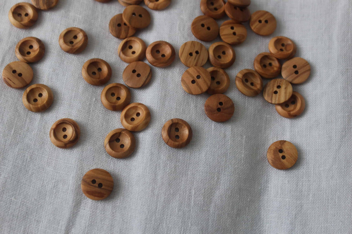 olive wood button 2