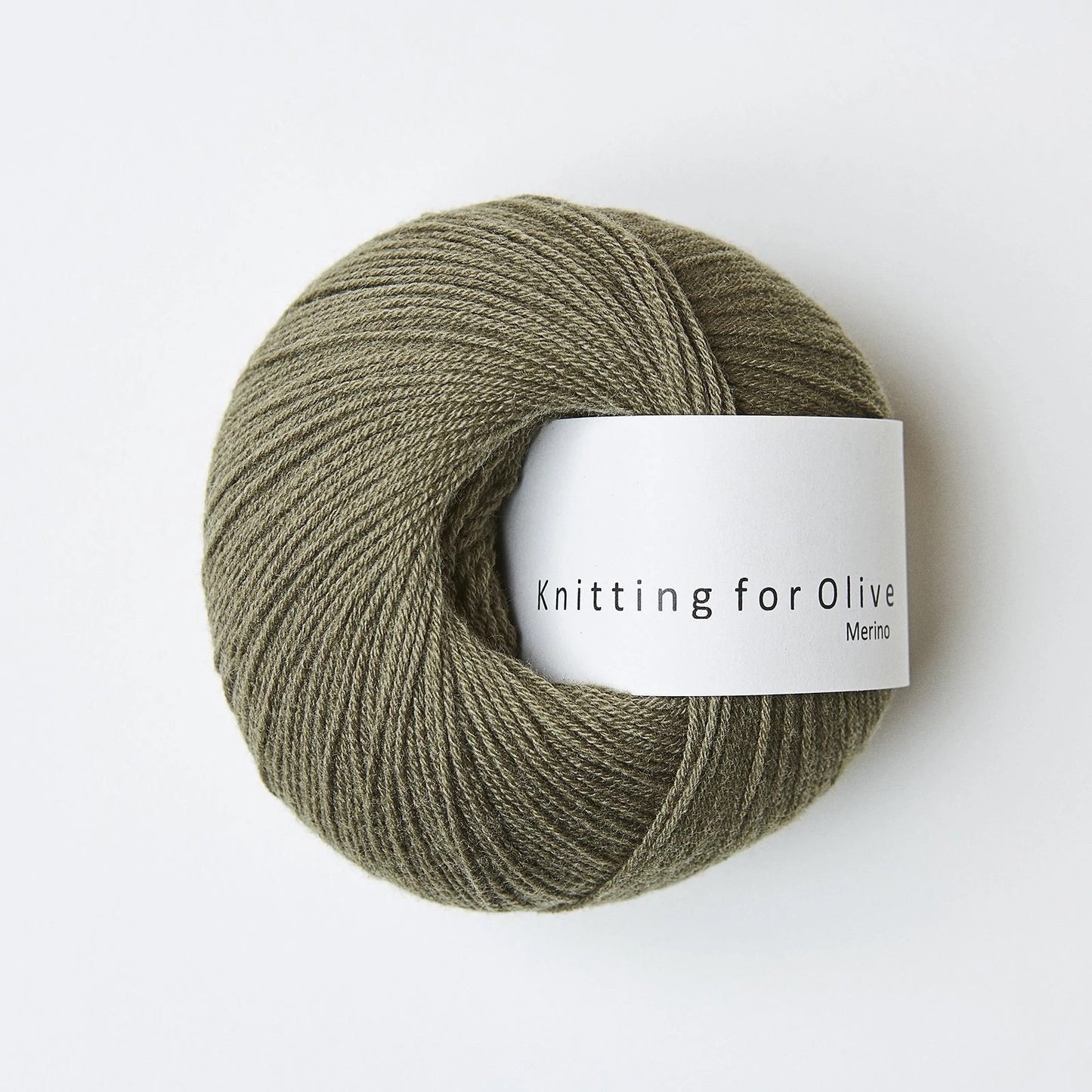knitting for olive merino 50g dusty olive