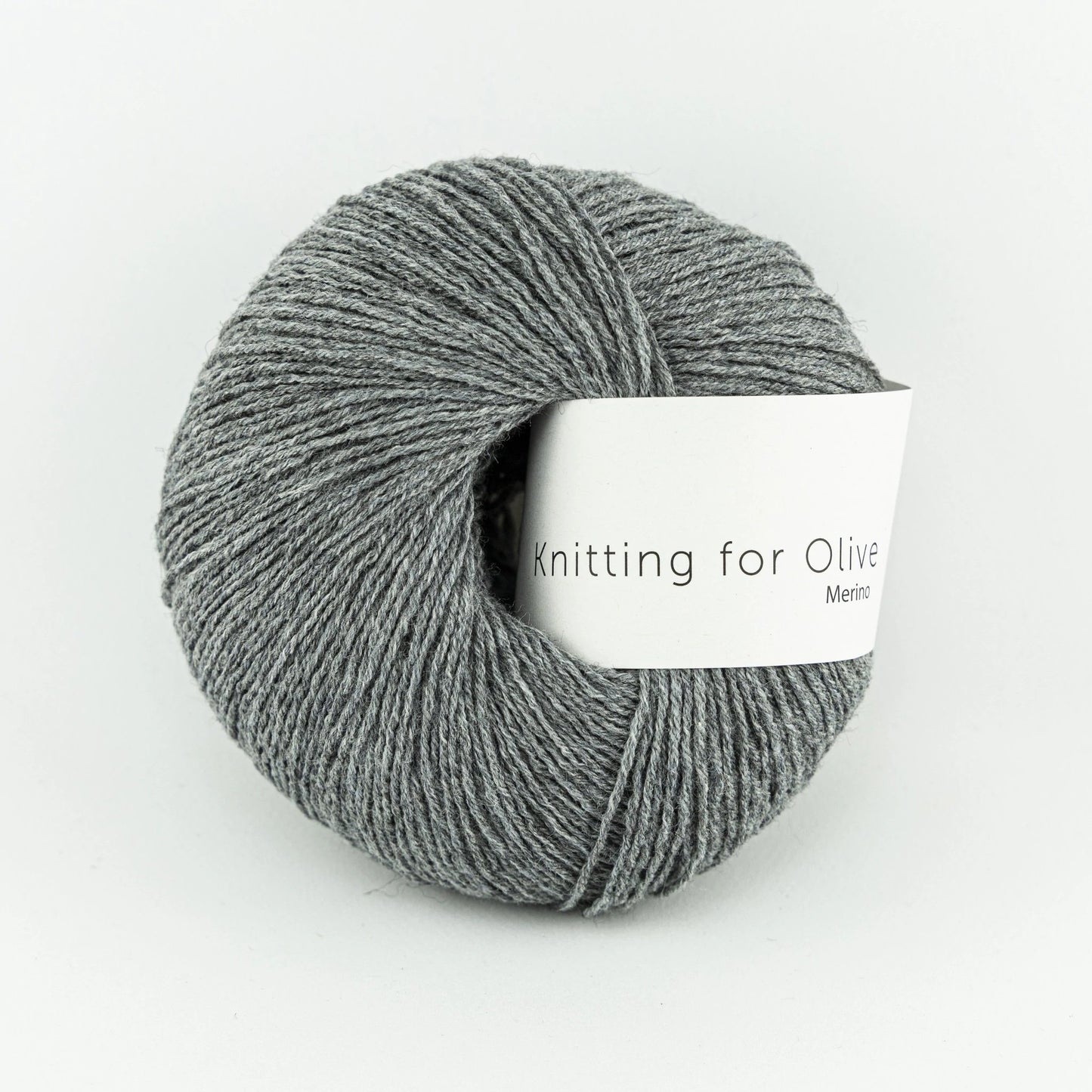 knitting for olive merino 50g granite grey