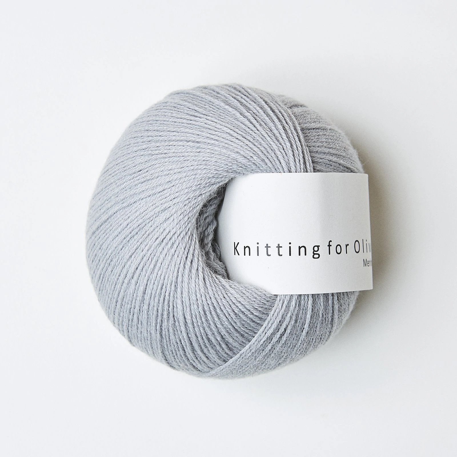 knitting for olive merino 50g soft blue