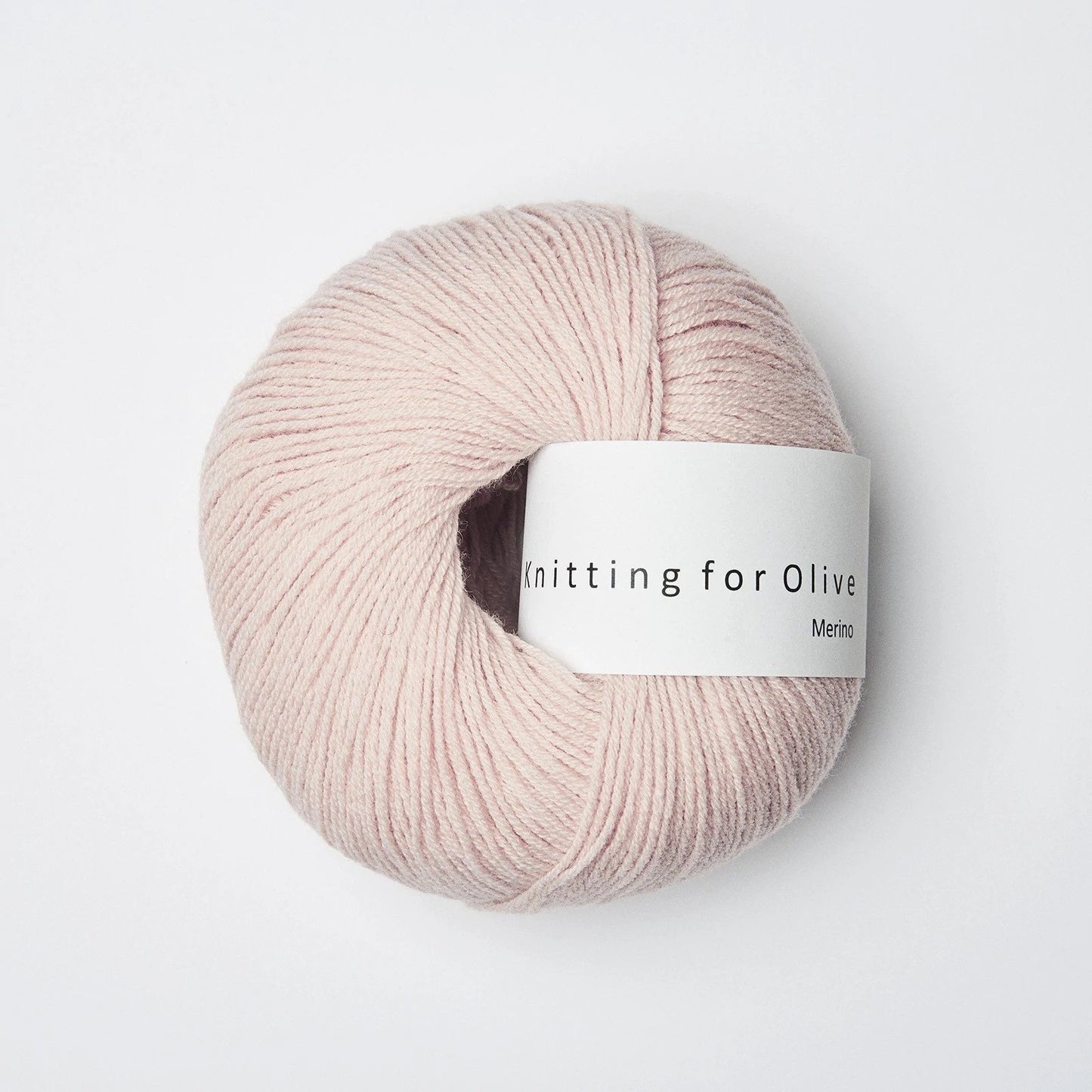 knitting for olive merino 50g soft rose