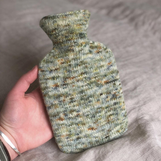 The Shopkeeper Friend: A Free Mini Hot Water Bottle Knitting Pattern