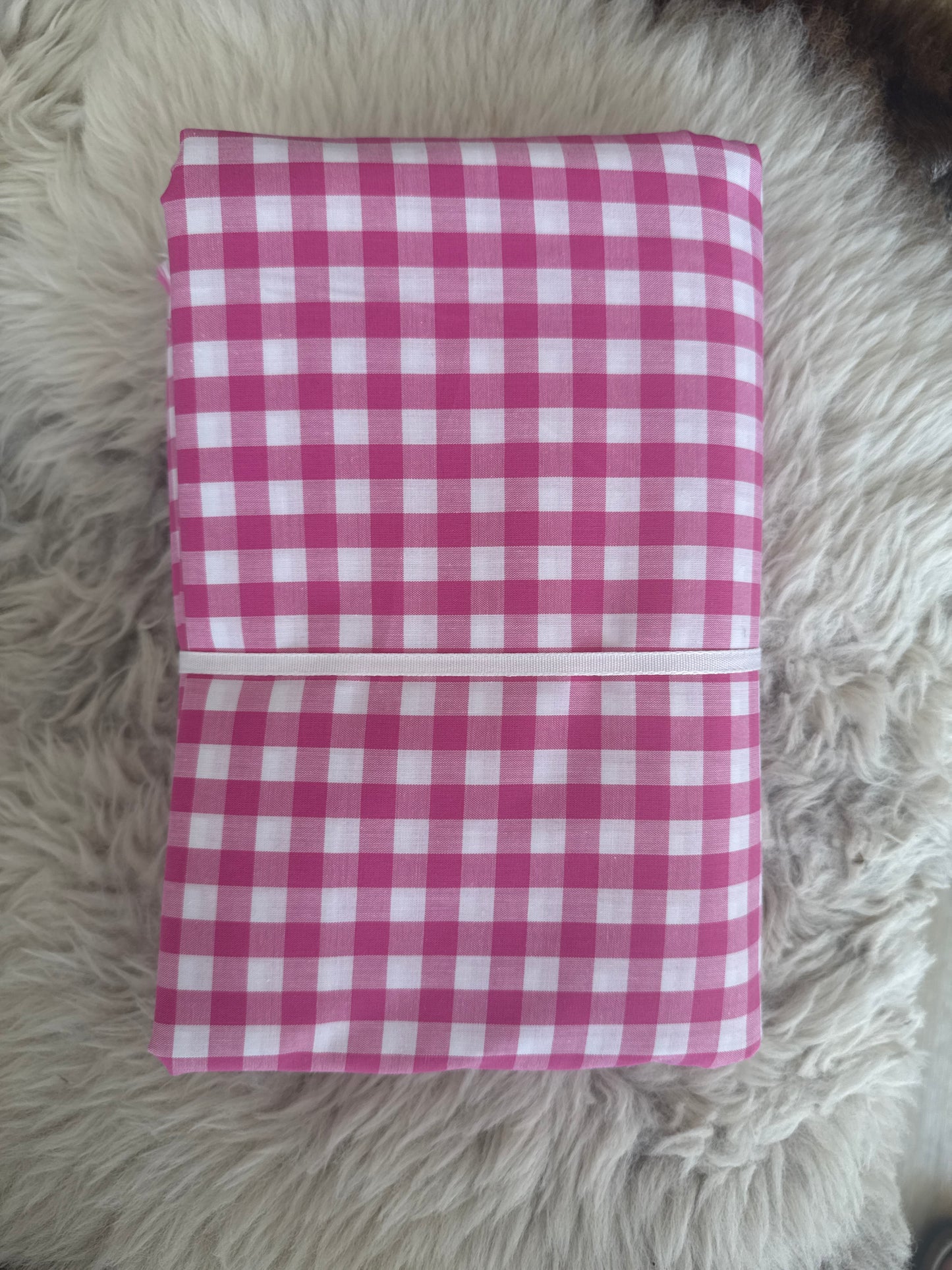 Gingham (Pink) - 2.5m