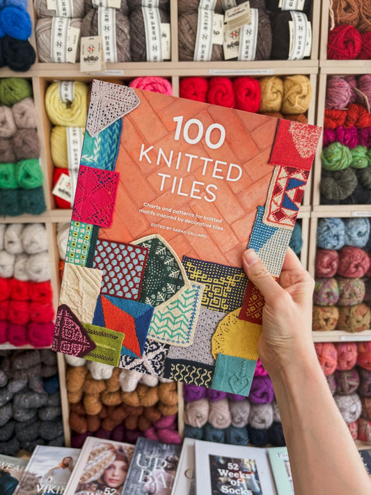 100 Knitted Tiles | Sarah Callard