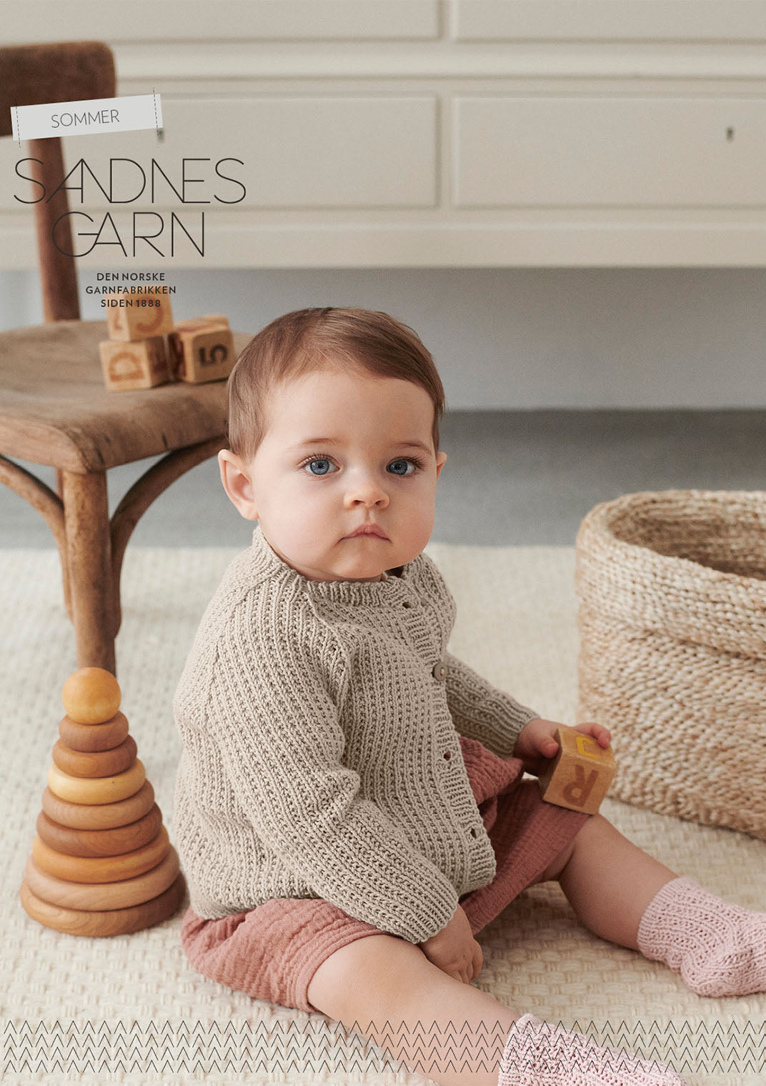2106 Summer Knits for Babies Sandnes Garn Knitting Pattern Booklet