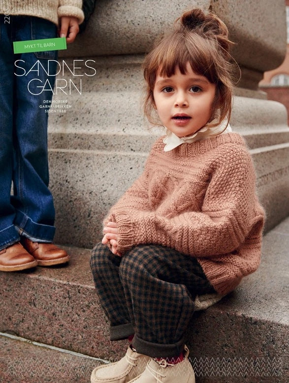 2203 Soft Knits for Kids | Sandnes Garn Knitting Pattern Booklet