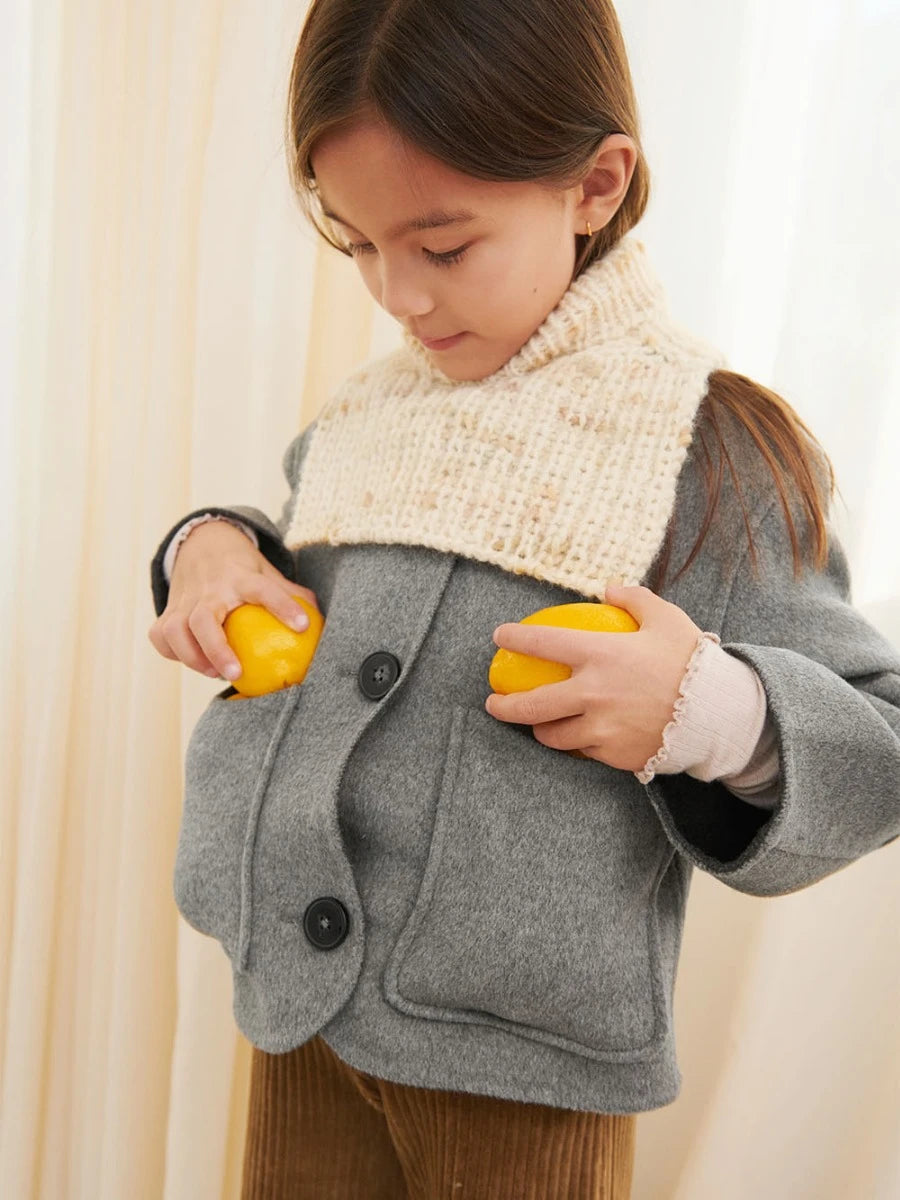 2401_03 Theo Neck Junior | Sandnes Garn Single Printed Knitting Pattern