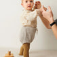2505 No.03 Leo Tee + Leo Bloomer Baby  | Sandnes Garn Single Printed Knitting Pattern
