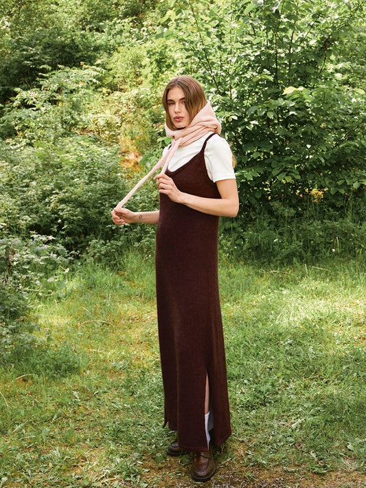 2507 No.07 Tie The Hood | Sandnes Garn Single Printed Knitting Pattern