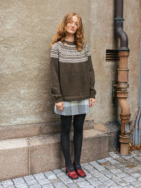 2510_03 Marius Sweater Women's | Sandnes Garn Single Printed Knitting Pattern