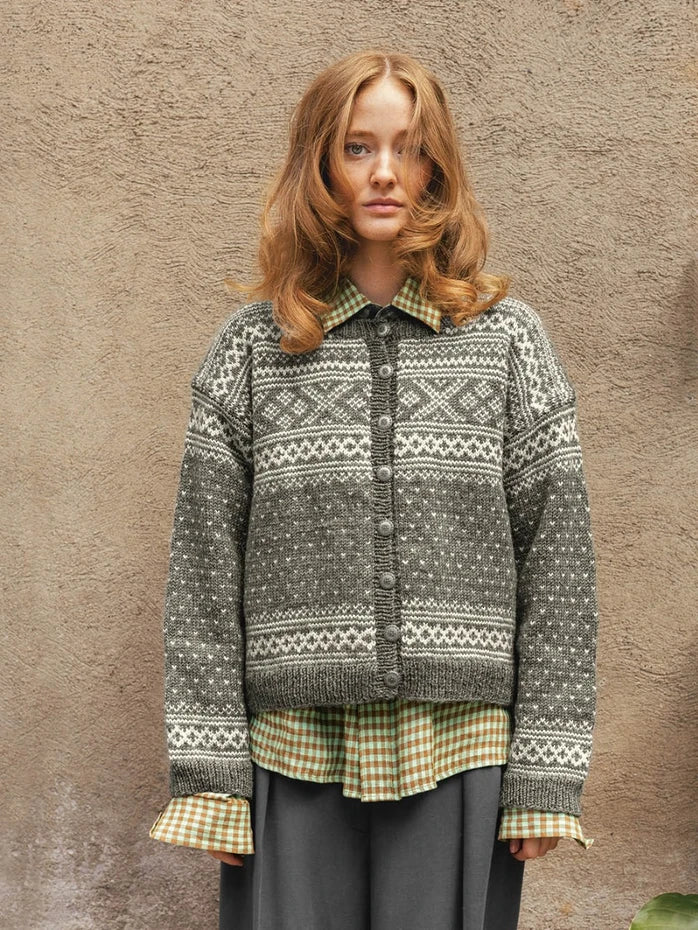 2510_06 Setesdal Cardigan Women's | Sandnes Garn Single Printed Knitting Pattern