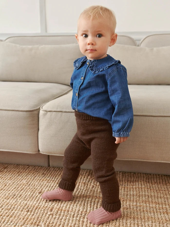 2512_04 Little Pants Baby | Sandnes Garn Single Printed Knitting Pattern