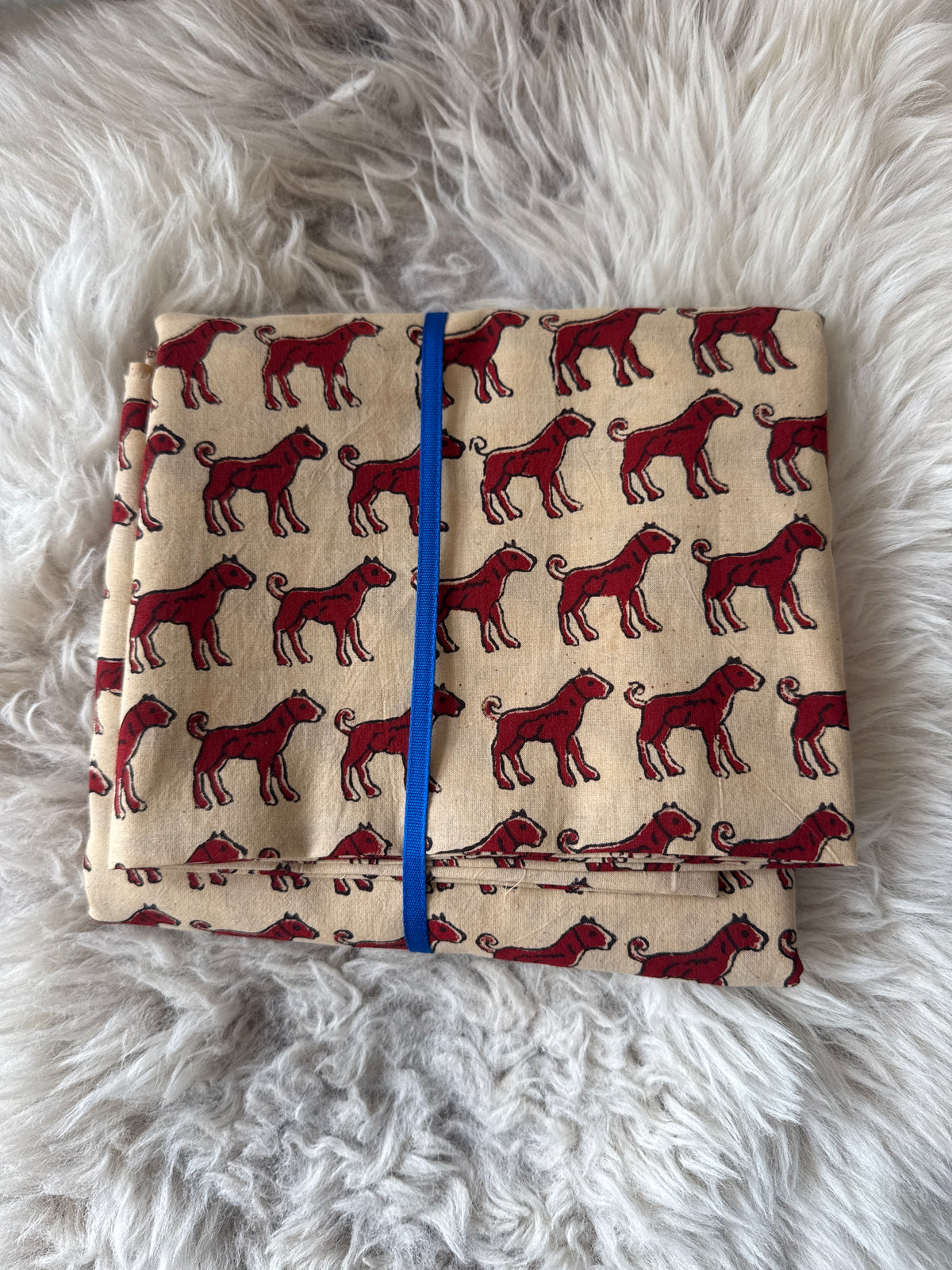 Jaipur Block Print (Dogs) - 2.1m