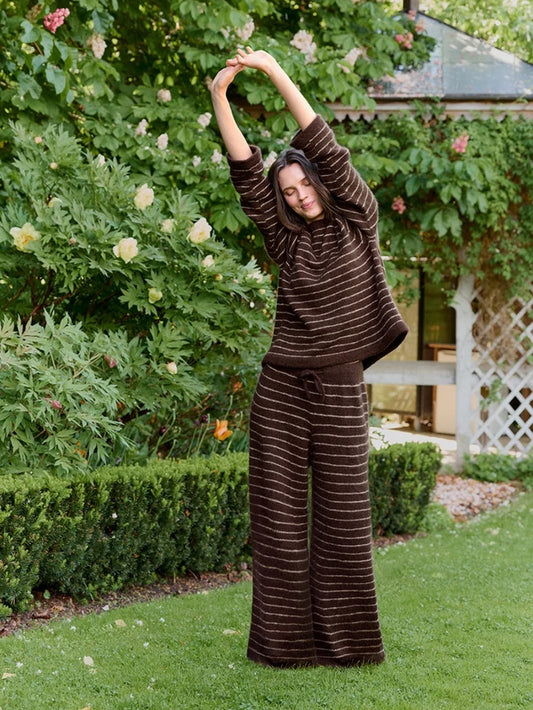 2606_01 Riley Sweater and Pants | Sandnes Garn Single Printed Knitting Pattern