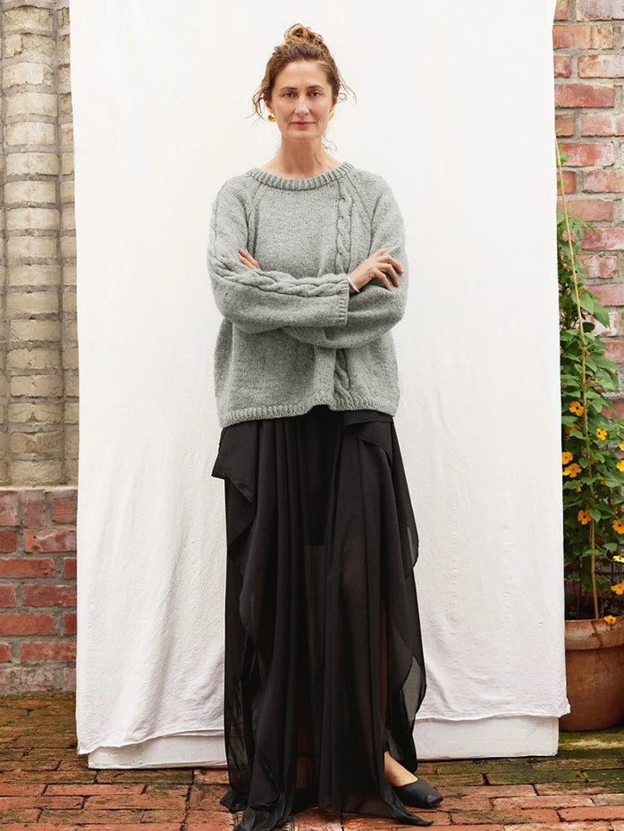 2606_10 Laura Sweater | Sandnes Garn Single Printed Knitting Pattern