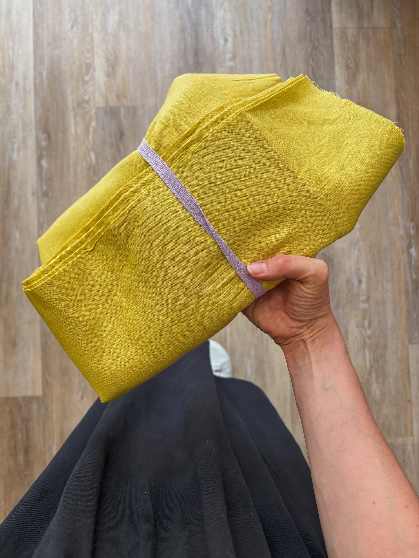 Linen Cotton Blend (Yellow) - 3m