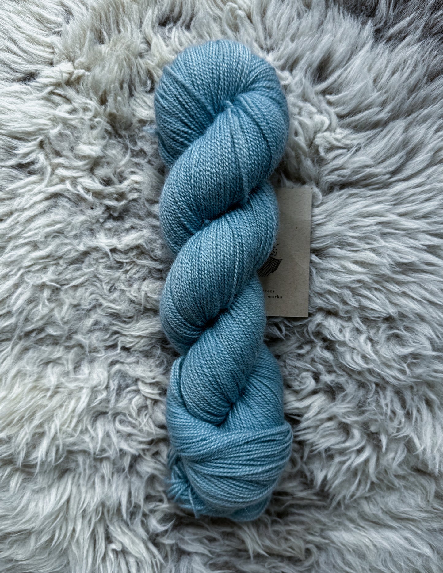 Woolmatters Corriedale Sock - Solid - 100g hank