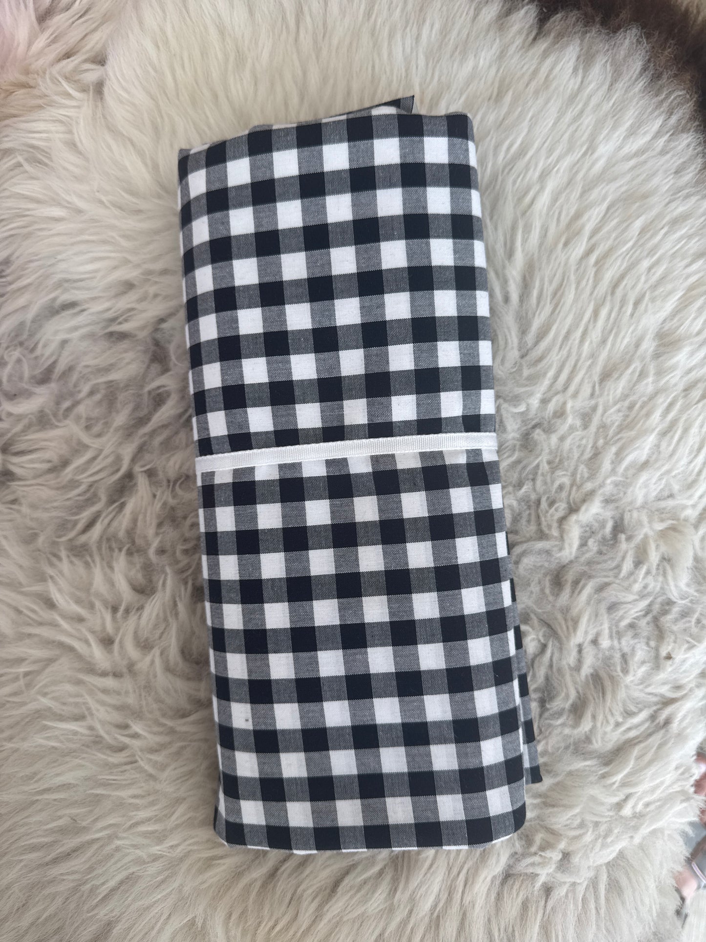 Gingham (Black) - 2.6m