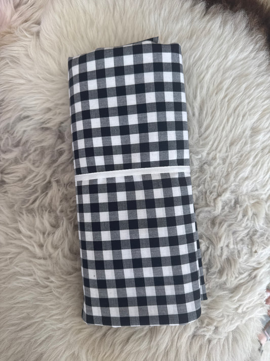 Gingham (Black) - 2.6m