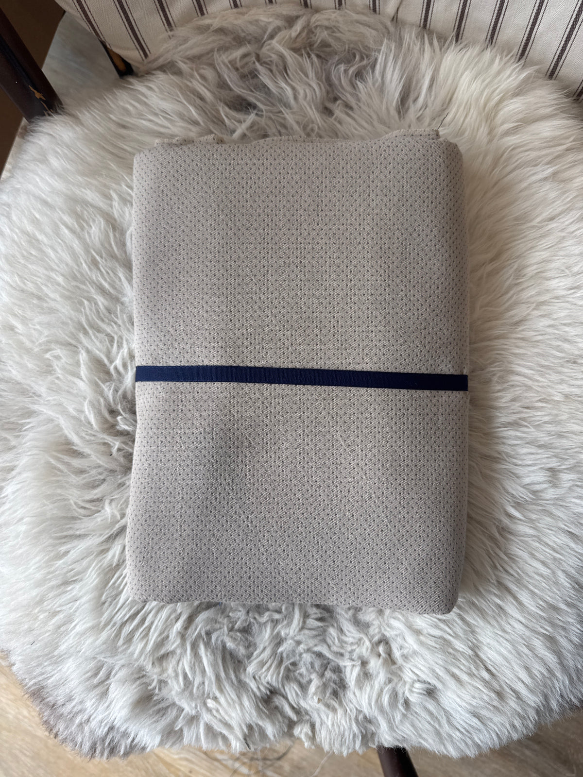 Japanese Yarn Died Cotton (Beige) - 3m