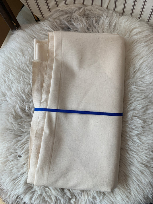 Cotton Canvas (Cream) - 2.5m