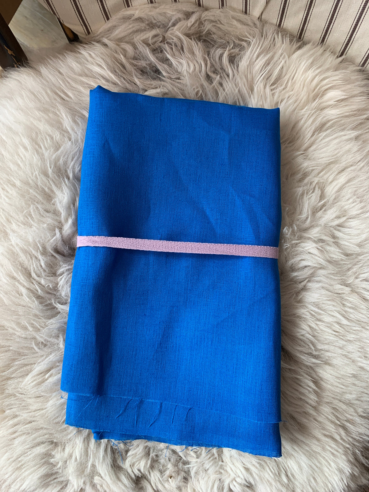 European Linen (Royal Blue) 2.2m