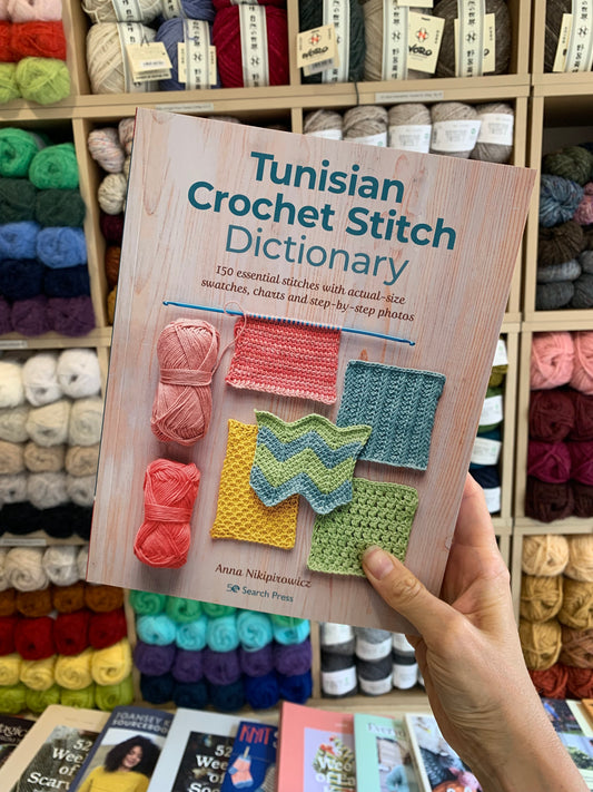 Tunisian Crochet Stitch Dictionary | Anna Nikipirowicz