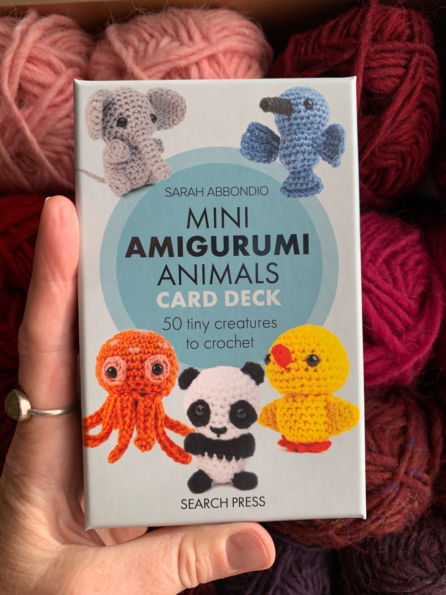 Mini Amigurumi Animals Card Deck | Sarah Abbondio