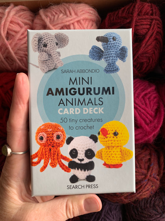 Mini Amigurumi Animals Card Deck | Sarah Abbondio