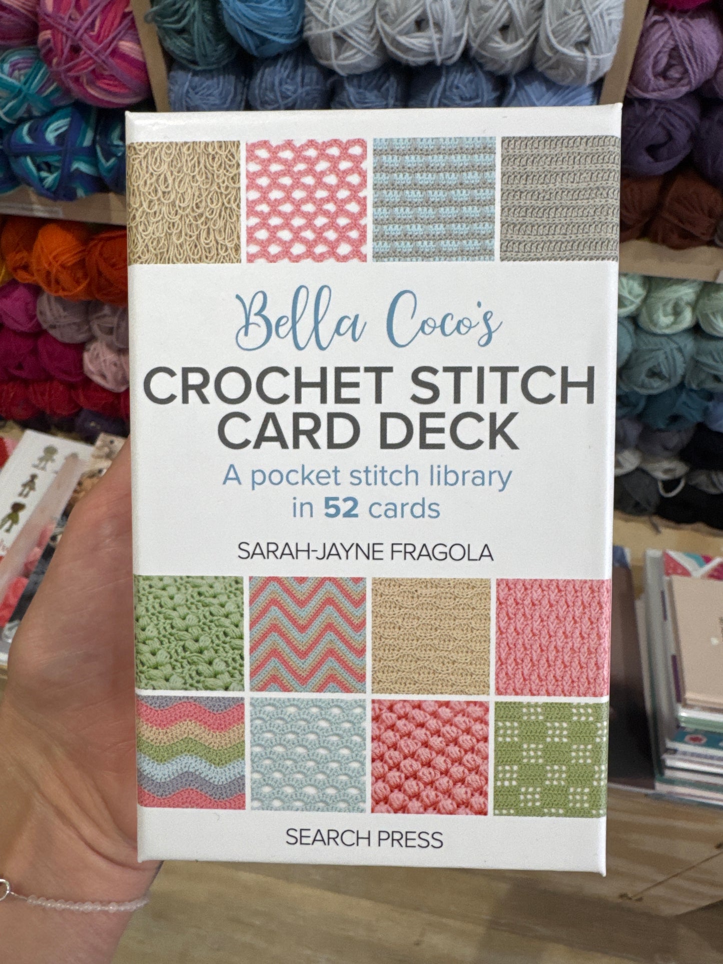 Bella Coco’s Crochet Stitch Card Deck | Sarah-Jayne Fragola
