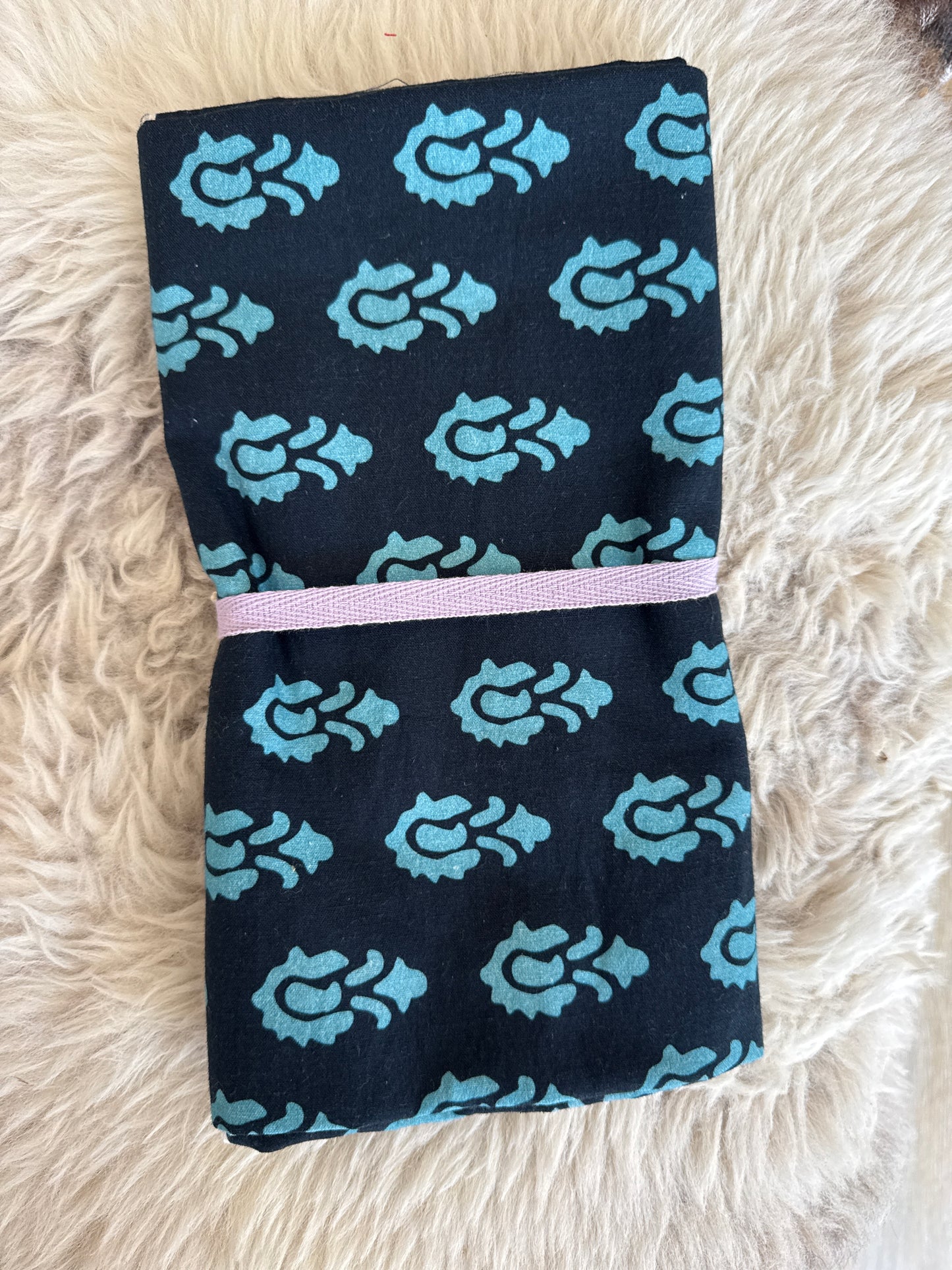 Block Print (Indigo) - 1m