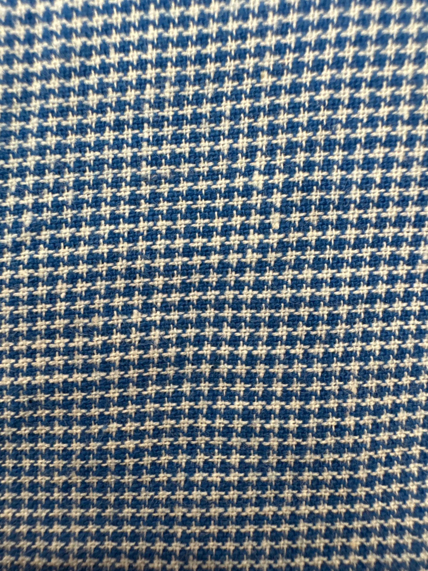 Houndstooth (Blue) - 0.6m