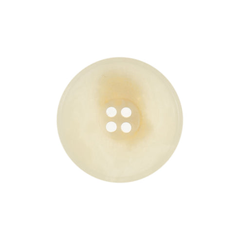 Bio-Horn 4 Hole Button - Natural – No Frills Knitting