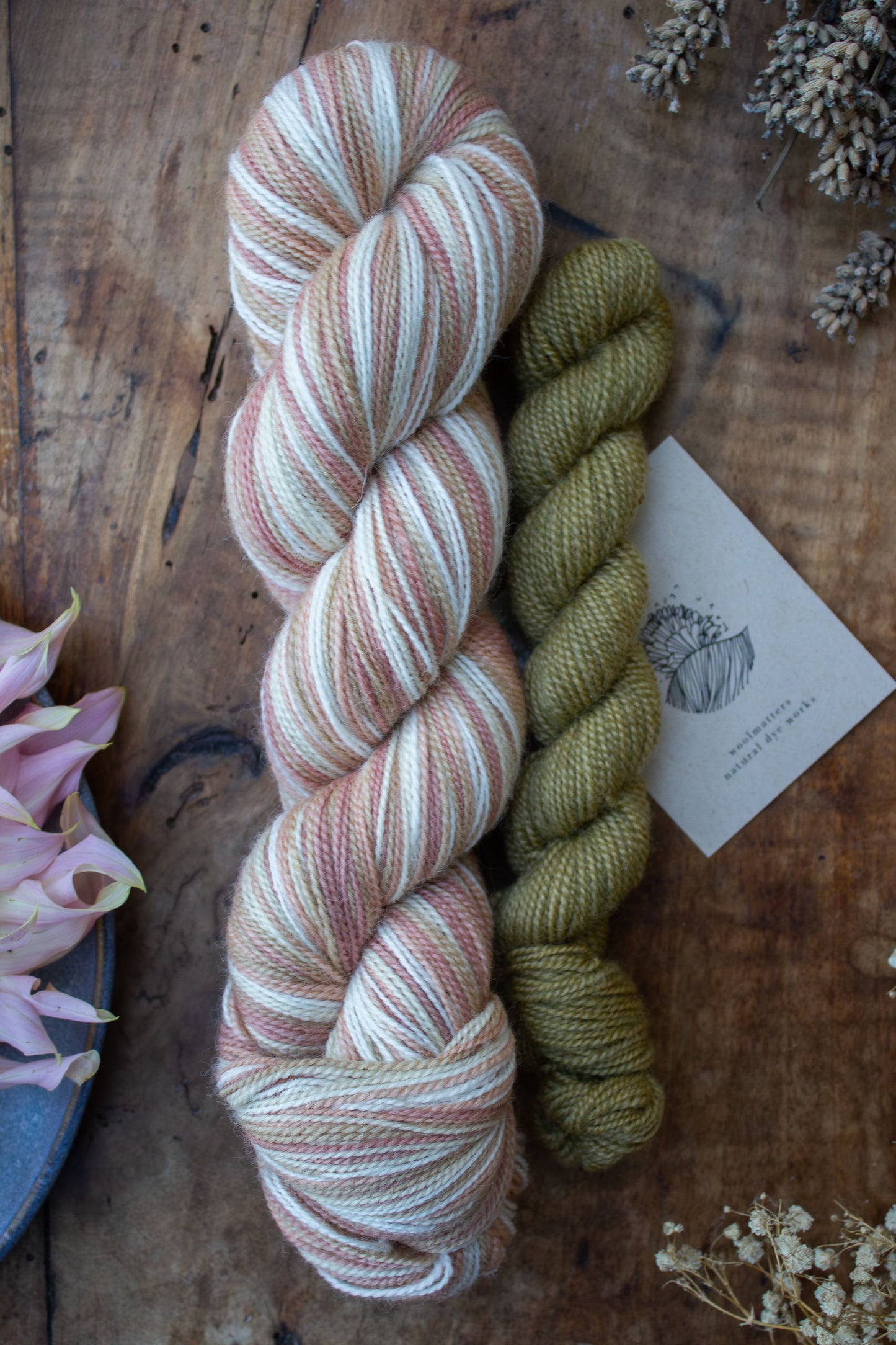Woolmatters - Naturally Dyed Self-striping Sock Yarn