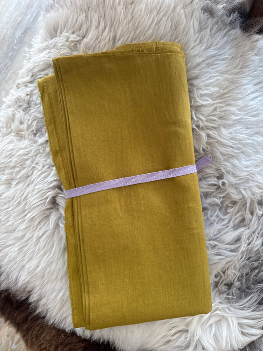 Linen Cotton Blend (Mustard) - 2.5m