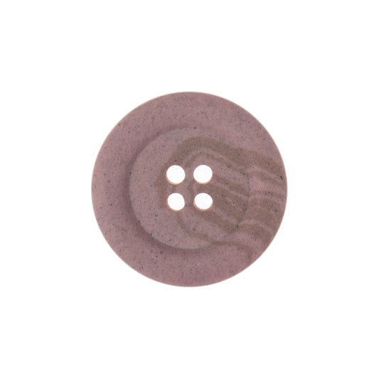 Hemp 4 Hole Button - Light Pink (15mm)