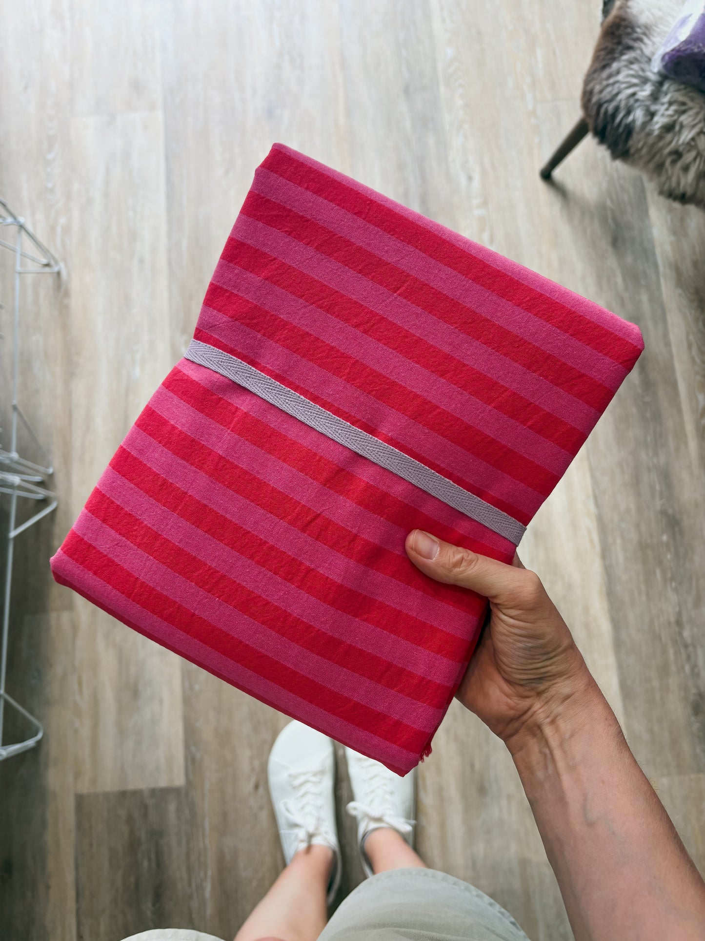 Pink + Pink Stripe - 2m