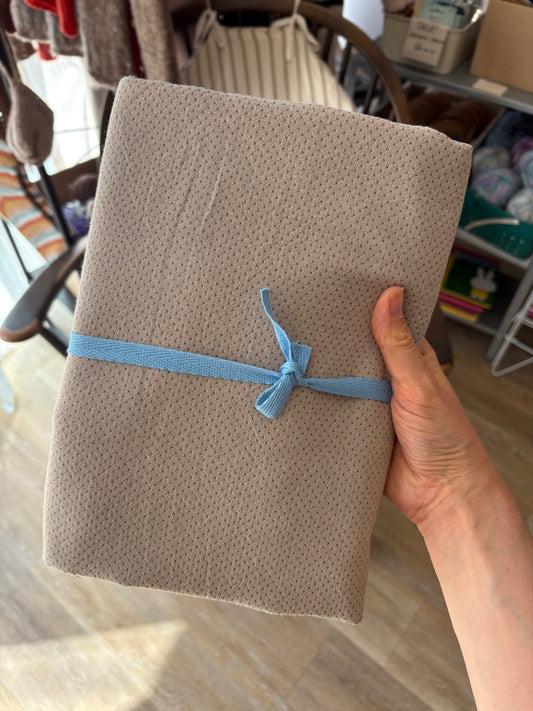 Japanese Yarn Dyed Cotton (Beige) - 1.5m