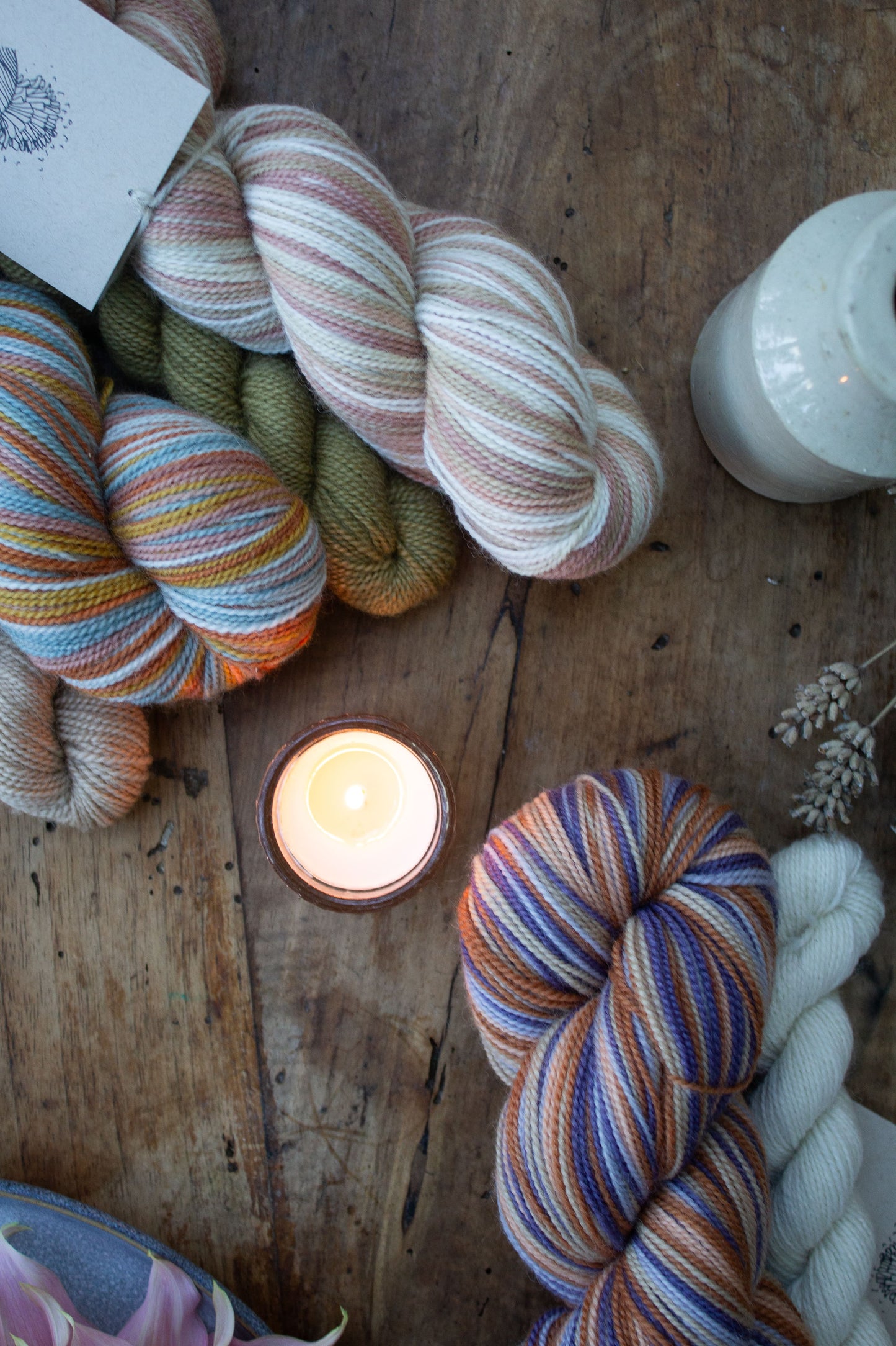 Woolmatters - Naturally Dyed Self-striping Sock Yarn